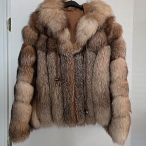 Elegant Tan Women's Teddy Jacket